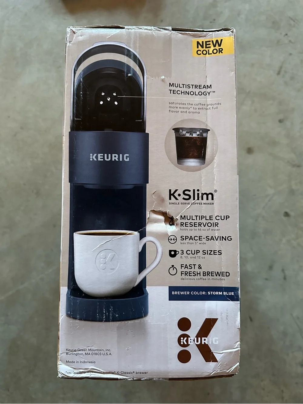 Brand New Blue K-Slim Keurig